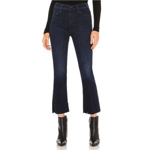 Mother denim Hustler ankle fray howling at the disco ball